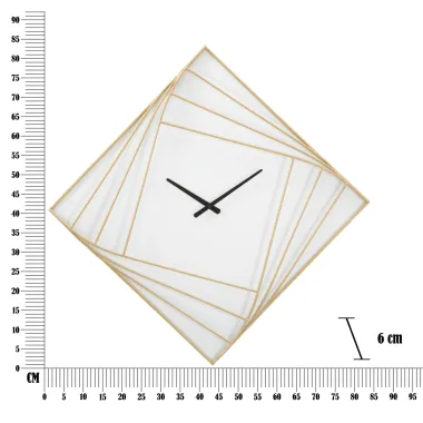 Zegarek ścienny GOLDY LINE 85x6x85 cm
